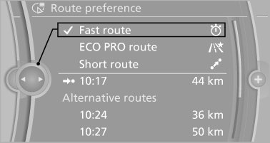 5. Specify additional criteria for the route, if