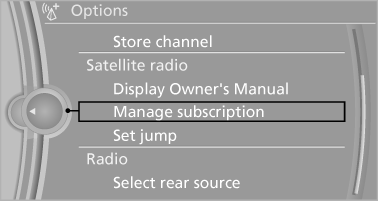 Bmw idrive satellite radio #5
