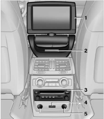 Bmw x5 rear screens #1