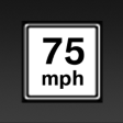 ▷ Current speed limit.