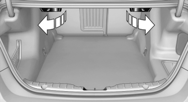 5. The unlocked rear seat backrest moves forward