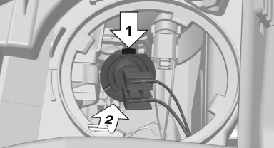 5. Close the headlamp housing with the cap.