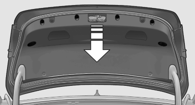 2. Carefully loosen the trim from the trunk lid,