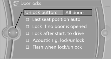 4. Select the desired function: