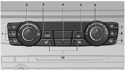 1 Vent settings