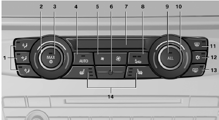 1 Vent settings