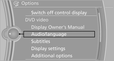 4. Select the desired language.