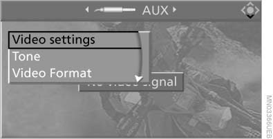 Settings for external devices