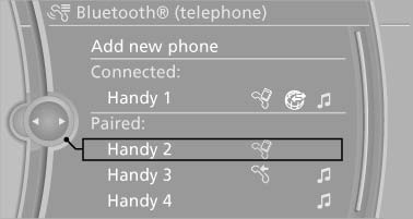 Select the device that is to be connected