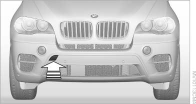 BMW X6: front
