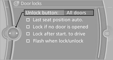 Unlock button