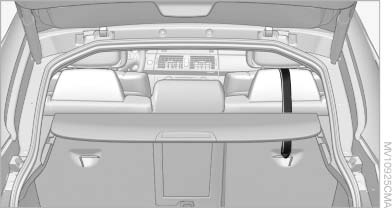 BMW X6: center rear seat