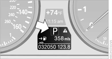 Displays in the instrument cluster