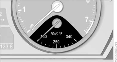 Engine oil temperature