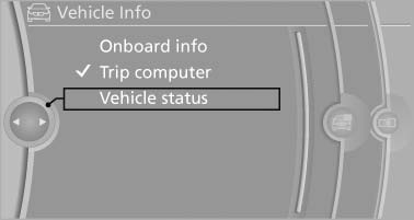 Vehicle status