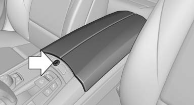 The storage compartment in the armrest can be