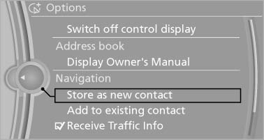 3. Select an existing contact, if available.