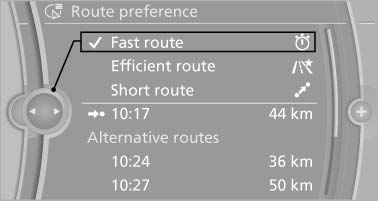 5. Specify additional criteria for the route, if
