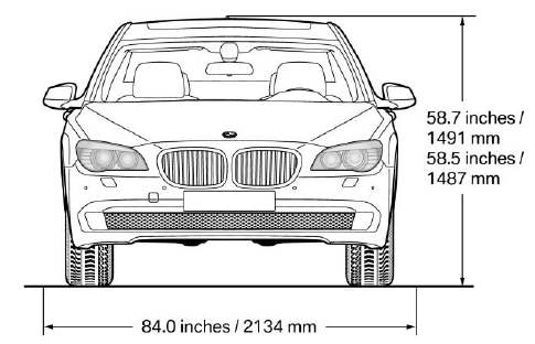 The two bottom values apply to L models.