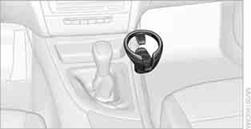 You can mount an attachable cupholderon the side of the center console.