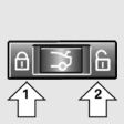 Slide the switch into the arrow 1 position. This