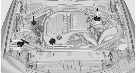 1 Washer fluid reservoir