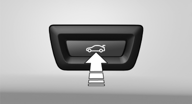 ► Press the button on the inside of the tailgate.