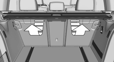 Reach under the cover and turn it upward, arrows.