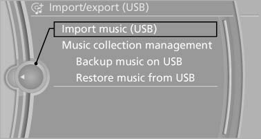 Import music (USB)