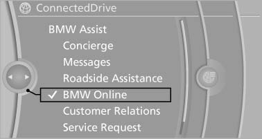 Starting BMW Online