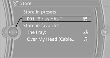 7. Select the desired memory location.