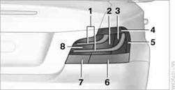 1. Roadside parking lamp and tail lamp LED